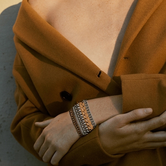 NEW DESIGNER JENNY BIRD "AUSTIN" CHAIN BRACELET - Picture 11 of 16